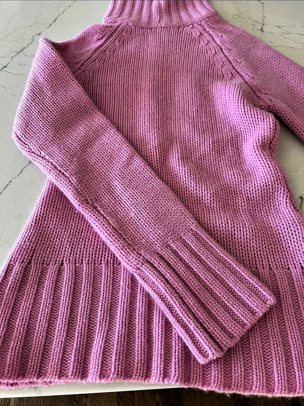 Aqua Cashmere Sweater - Picture 3 of 5